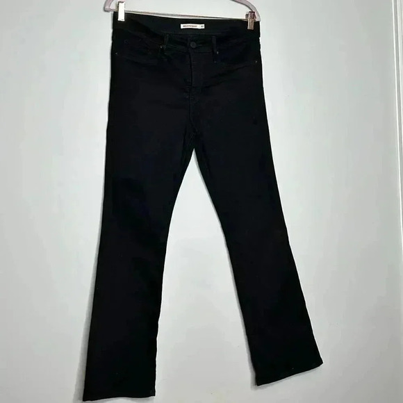 Levi’s Black 315 Shaping Boot Cut Jeans - Picture 3 of 9
